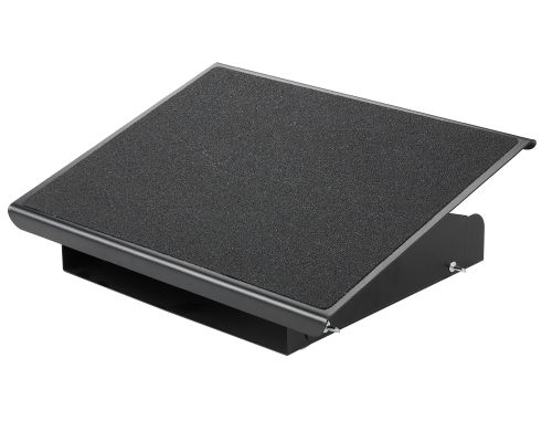 Apoio de pes q-connect metalico ajustavel 3 alturas 415x326x103 mm , Q-connect , 155032 , 5705831179509